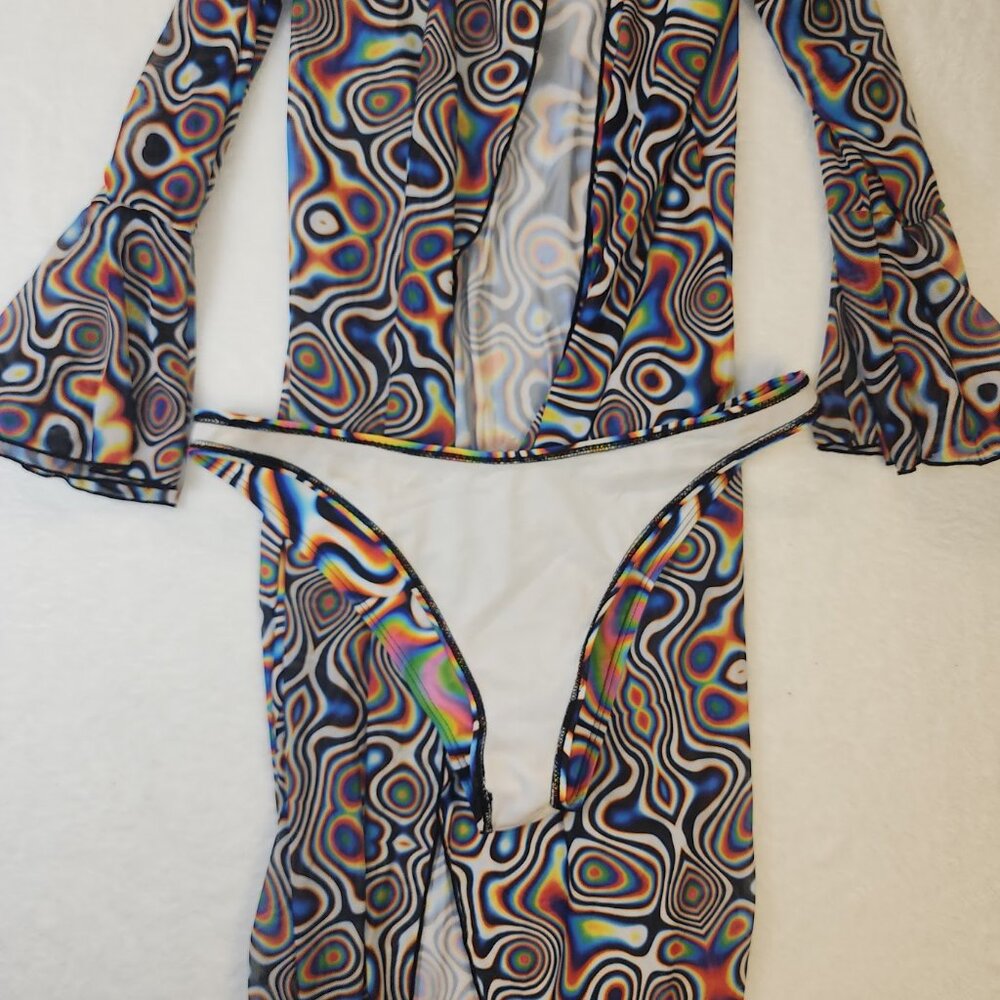 Multicolor Swirl Bikini Set - Picture 10 of 10
